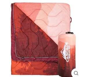 Cascade Mountain Tech Mountain Scene Adventure Blanket 70x56 in